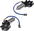 SET-RB742180-R Rear, Driver and Passenger Side Window Motor, New, OE Solutions Series