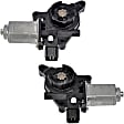 2006 Acura TSX - Front, Driver and Passenger Side Window Motor, OE Solutions Series