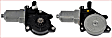 2009 Honda Pilot - Front, Driver and Passenger Side Window Motor, OE Solutions Series