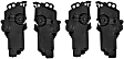 SET-RB746148-C Front and Rear, Driver and Passenger Side Door Lock Actuators