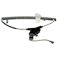 SET-RB748980 Rear, Driver and Passenger Side OE Solutions Series Power Window Regulator, With Motor
