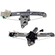 SET-RB748987 Rear, Driver and Passenger Side OE Solutions Series Power Window Regulator, With Motor