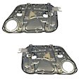SET-RB749348-F Hatchback Front, Driver and Passenger Side OE Solutions Series Power Window Regulator, Without Motor