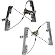 SET-RB749554-F Front, Driver and Passenger Side OE Solutions Series Power Window Regulator, Without Motor