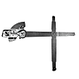 SET-RB749758-F Front, Driver and Passenger Side OE Solutions Series Manual Window Regulator, Hand-Crank Type