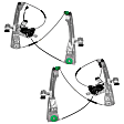 2008 Pontiac G8 - Front, Driver and Passenger Side Power Window Regulator, With Motor, OE Solutions Series