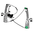 2008 Pontiac G8 - Front, Driver and Passenger Side Power Window Regulator, With Motor, OE Solutions Series