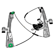 2008 Pontiac G8 - Front, Driver and Passenger Side Power Window Regulator, With Motor, OE Solutions Series