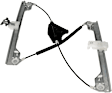SET-RB752459 Front, Driver and Passenger Side Power Window Regulator, Without Motor