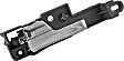 SET-RB81701 Front, Driver and Passenger Side Chrome Interior Door Handle, With Door Lock Button