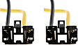 SET-RB84717-2 Bulb Socket - Headlight, Direct Fit, Set of 2