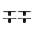 SET-RB924070-4 Leaf Spring Insulator - Direct Fit