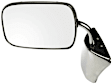 SET-RB955190-2 Driver and Passenger Side Mirror, Manual Adjust, Non-Heated, Manual Folding, Chrome, No Signal Light, No Memory, No Puddle Light, No Auto-Dim, No Blind Spot Feature