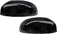 SET-RB959000 Driver and Passenger Side Mirror Cover, Black