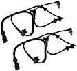 SET-RB970021-2 Front, Driver and Passenger Side ABS Speed Sensor 4WD Set of 2