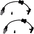 SET-RB970053 Rear, Driver and Passenger Side ABS Speed Sensor Set of 2