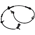 SET-RB970282 Front, Driver and Passenger Side ABS Speed Sensor Set of 2
