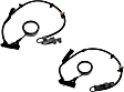 SET-RB970290-F Front, Driver and Passenger Side OE Solutions Series ABS Speed Sensor RWD Set of 2