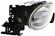 Front, Driver and Passenger Side Fog Lights, Without Bulb(s), Halogen