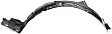 Front, Driver and Passenger Side, Fender Liner