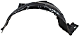 Front, Driver and Passenger Side, Fender Liner