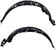 Front, Driver and Passenger Side, Fender Liner