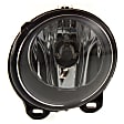 Front, Driver and Passenger Side Halogen Fog Light, with Bulbs