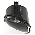 Front, Driver and Passenger Side Halogen Fog Light, with Bulbs