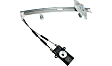 Front, Driver and Passenger Side Power Window Regulator, Without Motor