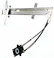 Front, Driver and Passenger Side Power Window Regulator, Without Motor