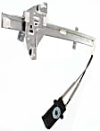 Front, Driver and Passenger Side Power Window Regulator, Without Motor