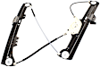 Front and Rear, Driver and Passenger Side Power Window Regulator, Without Motor