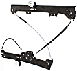 Front and Rear, Driver and Passenger Side Power Window Regulator, Without Motor