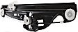 Rear, Driver and Passenger Side Power Window Regulator, Without Motor
