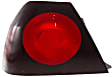 Driver and Passenger Side, Outer Halogen Tail Light, With bulb(s), OE Replacement, Sedan