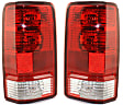 2009 Dodge Nitro SLT - Driver and Passenger Side Halogen Tail Light, Without bulb(s), OE Replacement
