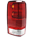 2009 Dodge Nitro SLT - Driver and Passenger Side Halogen Tail Light, Without bulb(s), OE Replacement