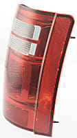 Driver and Passenger Side Halogen Tail Light, With bulb(s), OE Replacement, CAPA Certified