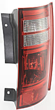 Driver and Passenger Side Halogen Tail Light, With bulb(s), OE Replacement, CAPA Certified