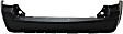 2009 Ford Escape - Front and Rear Primed Bumper Cover, For Models With Appearance Package, CAPA Certified