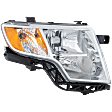 2010 Ford Edge - Driver and Passenger Side Halogen Headlight, With bulb(s), OE Replacement, Sport Utility