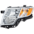 2010 Ford Edge - Driver and Passenger Side Halogen Headlight, With bulb(s), OE Replacement, Sport Utility