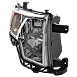 2008 Ford Edge - Driver and Passenger Side Halogen Headlight, With bulb(s), OE Replacement, Sport Utility, CAPA Certified