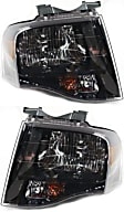 2012 Ford Expedition - Driver and Passenger Side Halogen Headlight, With bulb(s), OE Replacement