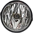 Front, Driver and Passenger Side Fog Lights, With Bulb(s), Halogen