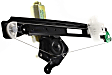 2000-2007 Ford Focus - Rear, Driver and Passenger Side Power Window Regulator, With Motor