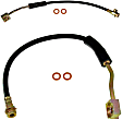 SET-RBH380298-F Front, Driver and Passenger Side First Stop Series Brake Line, Metal and Rubber