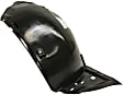 2007 Infiniti G35 - Front, Driver and Passenger Side, Front Section Fender Liner, Sedan, For Models With Sport Package