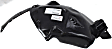 2007 Infiniti G35 - Front, Driver and Passenger Side, Front Section Fender Liner, Sedan, For Models With Sport Package