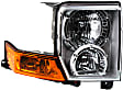 2006 Jeep Commander - Driver and Passenger Side Halogen Headlight, With bulb(s), OE Replacement
